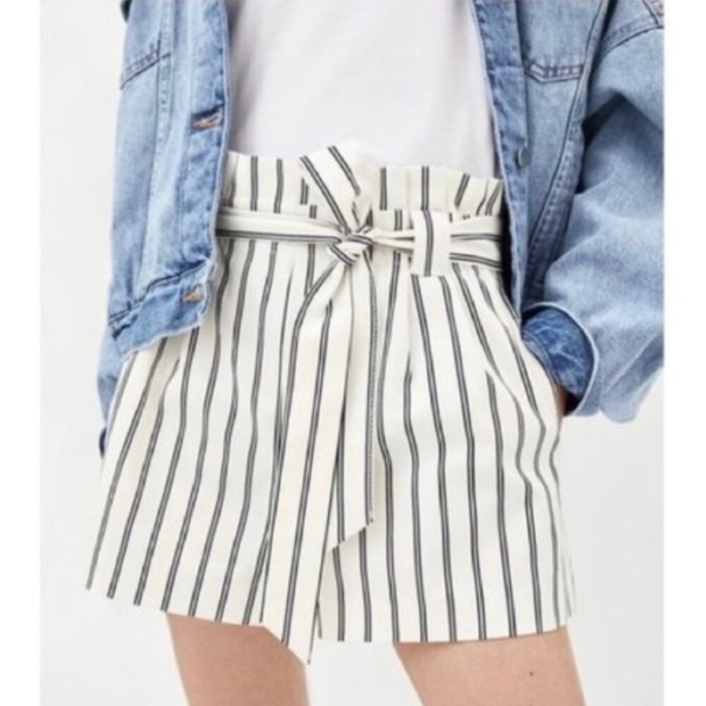 ZARA Paperbag Shorts